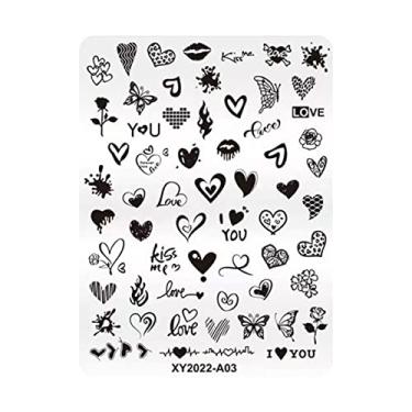 Imagem de Modelo De Transferência De Impressão De Estampagem De Unhas Art Ferramenta De Carimbo De Carimbo De Unha Padrão Para Manicure Home Home Halloween Natal