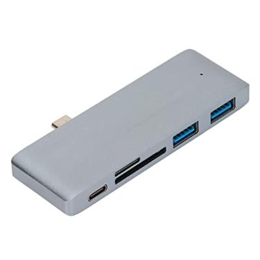 Imagem de Carregamento rápido USB-C PD para hub USB-C, hub USB MacBook Cinza