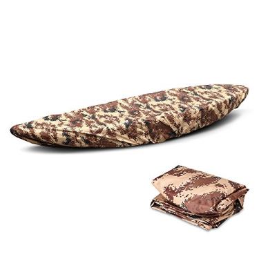 Imagem de Tingpai Capa de Caiaque Universal Profissional Canoa Barco Resistente À Prova D 'Água UV Escudo De zenamento De Poei Capa