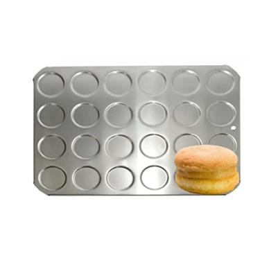 Imagem de Forma Para Bem Casado Redondo 24 Cavidades Em Alumínio
