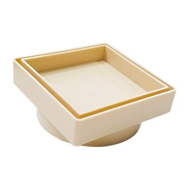 Imagem de Ralo Oculto para colar piso 10x10 BEGE