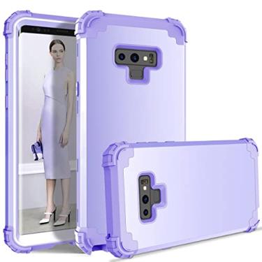 Imagem de Capa ultrafina projetada para Samsung Galaxy Note 9, capa protetora três em um TPU + PC capa de telefone protetora de silicone ultrafina à prova de choque, proteção de nível militar, capa protetora para telefone