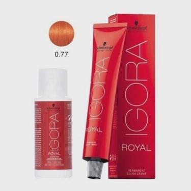 Schwarzkopf Igora Royal Coloração 8/77 Louro Claro Cobre Extra 60ml - Tinta  de Cabelo - Magazine Luiza