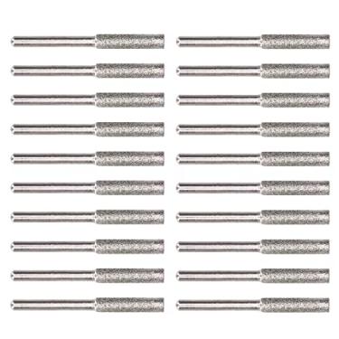 Imagem de Lixa de motosserra de motosserra, mesmo partículas de alta dureza, esmeril durável afiador de motosserra para reparo (prata, 4 mm)