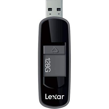 Imagem de Lexar® JumpDrive® S75 USB 3.1 Flash Drive Retratil, Black, 128 GB