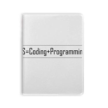 Imagem de Diário de capa macia para caderno de codificação e programação da CS