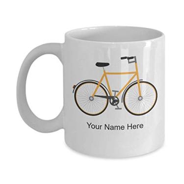 Imagem de Caneca de bicicleta personalizada - ideia de presente de bicicleta - caneca de bicicleta personalizada - caneca de café de 325 ml