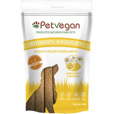 Imagem de Bifinho PetVegan para Cães Sabor Camomila e Maracujá - 300g