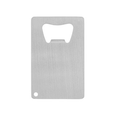 Imagem de Abridor de garrafas de cartão de crédito Thirsty Rhino Javan, Brushed Finish, 2 1/8" x 3 3/8", 1