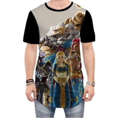 Imagem de Camiseta Long Line The Legend Of Zelda Ganondorf 6 - Estilo Vizu