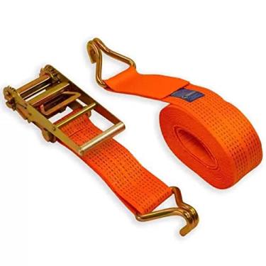 Imagem de Kit Cinta Catraca Para Amarração - 10 Toneladas Com Gancho