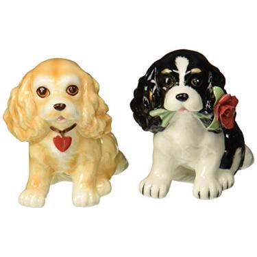 Imagem de Cosmos Gifts Saleiro e pimenteiro Cocker Spaniel 20761, tamanho único, marrom