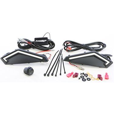 Imagem de PowerMadd Kit de luz LED preta 34290 para protetor de mão da série Star