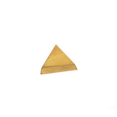 Imagem de HHIP 6020-1121 TPG 21.51 Tin Coated C6 Positive Rake Carbide Insert, 1/4" IC