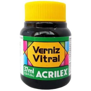 Imagem de Verniz Vitral Acrilex Tinta Aerografo 37ML Verde Pinheiro Pintura Artesanal Vidro Espelho Cerâmica Porcelana Madeira Metal Efeito Decorativo