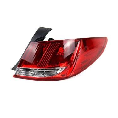 Imagem de Luz traseira interna externa do carro luz traseira lâmpada montagem tampa da luz traseira, para Peugeot 408 2010 2011 2012 2013