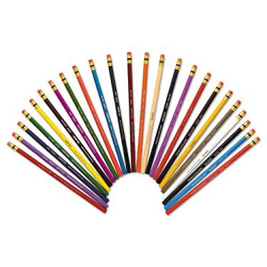 Imagem de Prismacolor Lápis de cor apagáveis Col-Erase, pacote com 24