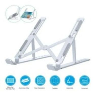 Imagem de Suporte dobrável para elevador de notebook para PC - branco