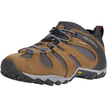 Imagem de Merrell Sapato masculino Chameleon 8 elástico impermeável para caminhada, Butternut, 7