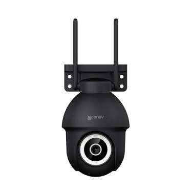 Imagem de Hi by Geonav Câmera Externa Inteligente PTZ, 3k, 4MP, Wi-Fi, Sensor Movimento, Áudio bidirecional, Luz e visão noturnas, Alerta sonoro, Compatível com Alexa e Google Assistente, HISCPT02BK, Preto