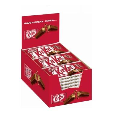 Imagem de Chocolate Kit Kat Ao Leite 41,5g Caixa C/24 Und