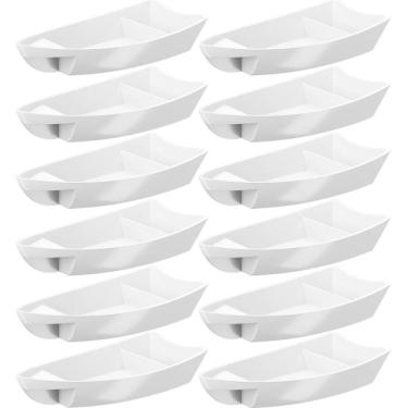 Imagem de Kit 12 Barcas para Sushi Comida Japonesa Oriental Restaurant