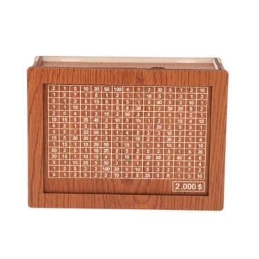 Imagem de Ｂｅｓｇａ Caixa de dinheiro, cofrinho de madeira, economizador de dinheiro, caixa de economia de dinheiro para sala de estudo, meninos e meninas, Pode armazenar 2.000 dólares
