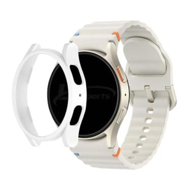 Imagem de Capa Protetora PC Bumper Case LTimports, compativel com Galaxy Watch 7 40mm Sm-L300 Bt e Sm-L305 Lte (LT-Branco)