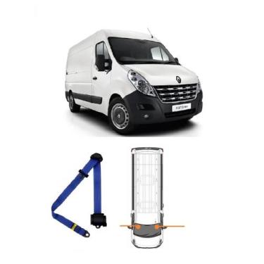 Imagem de Cinto de Segurança retrátil de 3 pontos dianteiro Renault Master - HCM