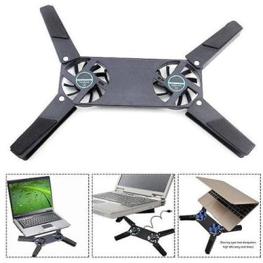 Imagem de Suporte Base Notebook Com Cooler De Ventilação - Lehmox