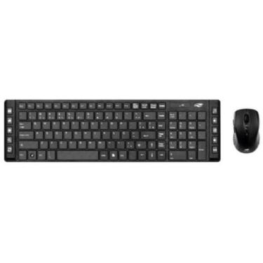 Imagem de Kit Teclado e Mouse sem Fio Multimídia Teclado - A.R Variedades MT