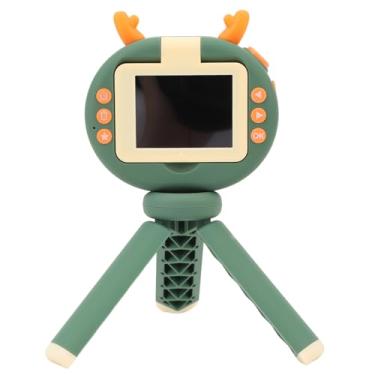 Imagem de Câmera Infantil Com tripé Tela Colorida de 2,4 Polegadas Flip Screen 48MP 1080P Câmera Digital Infantil Selfie Brinquedo de Câmera de Vídeo Infantil para Idades de 3 a 12 Anos