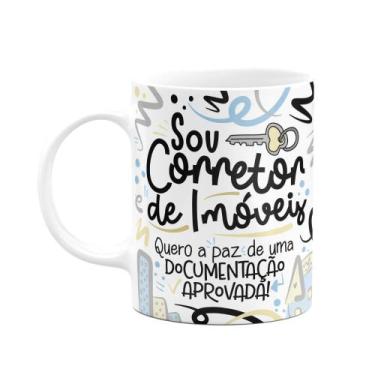 Imagem de Caneca Profissões - Sou Corretor de imóveis - JPS INFO