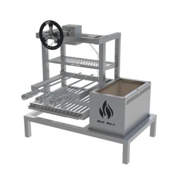 Imagem de Parrilla para Churrasqueira de Alvenaria com Elevação - Linha Premium 