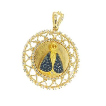 Imagem de Pingente De Ouro 18k Nossa senhora - Elegancy Joias