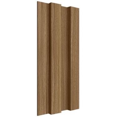 Imagem de Painel Ripado Poliestireno EspaçoWall Cumaru 12,2cm x 260cm, Cumaru