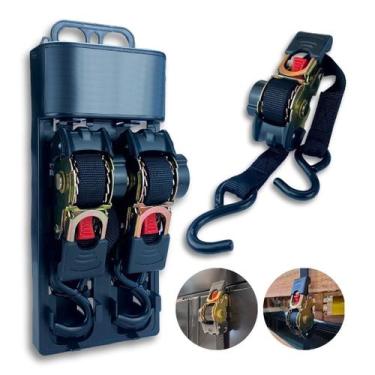 Imagem de Cinta e Catraca Automática 450 KG 1,8M X 25mm Para Báu - Astro / Robus