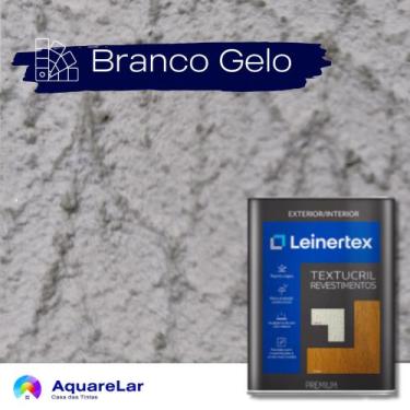 Imagem de Textura Textucril Leinertex 23Kg, BRANCO GELO