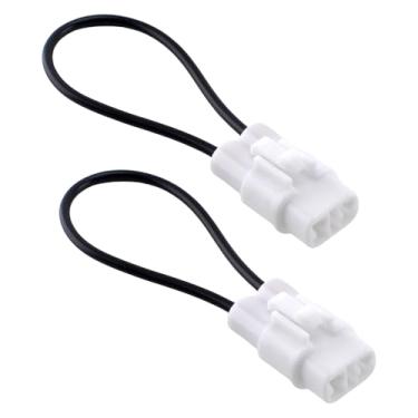 Imagem de Bypass de cinto de segurança compatível com todos os modelos Yamaha YXZ 1000R, Viking, Wolverine de 2016 e mais recentes. Todos os modelos com função padrão de cinto de segurança capas de chicote de