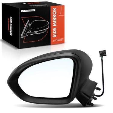 Imagem de A-Premium Espelho retrovisor elétrico do lado do motorista - compatível com Chevrolet Cruze 2016 2017 2018 2019 - Espelho retrovisor externo preto dobrável manual não aquecido - Substituição #