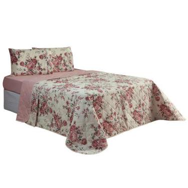 Imagem de Cobre Leito Queen 1 Peça Esmeralda 100% Algodão Percal 150 Fios - MR E