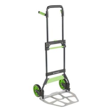 Imagem de Carrinho De Plataforma Dobrável 100 Kg Standers - Alumínio, Verde-escu