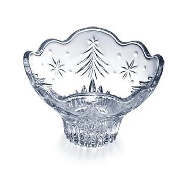Imagem de Tigela de vidro com pé de vidro para noite de Natal da Mikasa, 15 cm