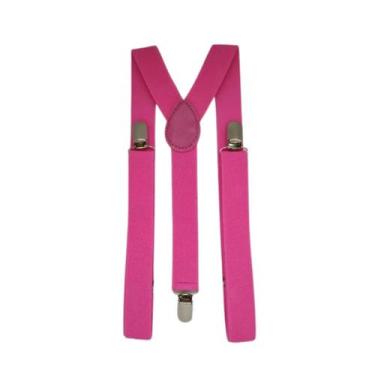 Imagem de Suspensório Liso Adulto Ajustável - Extra Festas, Pink