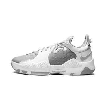 Imagem de Nike Tênis masculino PG 5 preto CW3143-001, Cinza lobo/cinza lobo/branco, 39