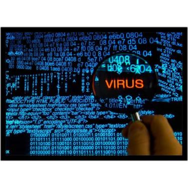 Imagem de Quadro Decorativo Informática Softwares Tecnologia Computação Lojas Sa