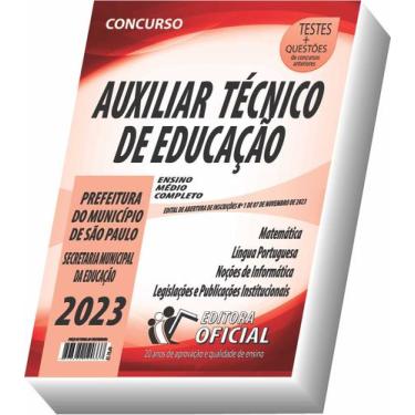 Imagem de Apostila Prefeitura de São Paulo - SME SP - Auxiliar Técnico de Educaç