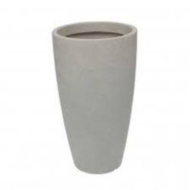 Imagem de Vaso malta cone 43 x 76 cm granito pedra - BLACK - Vasart