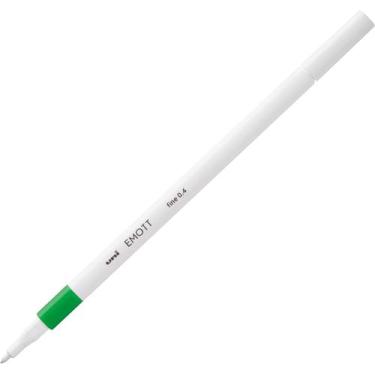 Imagem de Caneta Uni-ball Emott Hidrografica Extra Fina 0.4mm - Uniball, Verde