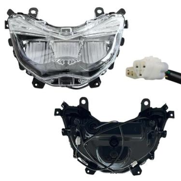 Imagem de Farol Completo para Moto Nmax 160 2016 Até 2019 - Loja Duas Rodas